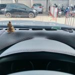 พรมหนัง Taplo พร้อมลายคาร์บอนเกรดสูง photo review