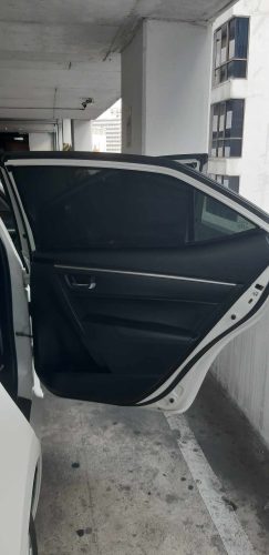Click to view full screen Car magnetic sun shade, Car Side Window Screens Sun Shade Curtain Accessories with UV Rays Heat and Privacy Protection Custom Sunshades photo review