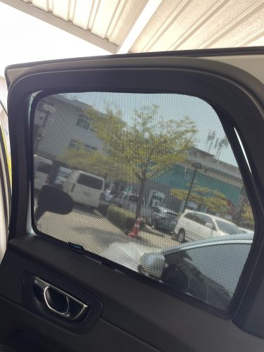 Click to view full screen Car magnetic sun shade, Car Side Window Screens Sun Shade Curtain Accessories with UV Rays Heat and Privacy Protection Custom Sunshades photo review