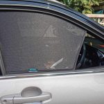 Car magnetic sun shade, Car Side Window Screens Sun Shade Curtain Accessories with UV Rays Heat and Privacy Protection Custom Sunshades photo review