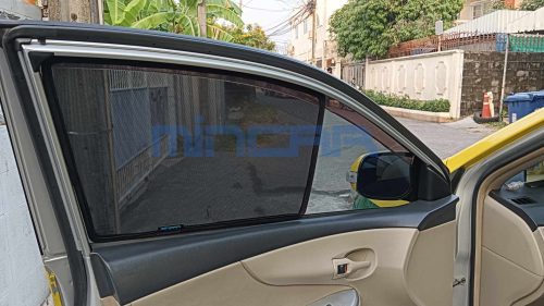 Click to view full screen Car magnetic sun shade, Car Side Window Screens Sun Shade Curtain Accessories with UV Rays Heat and Privacy Protection Custom Sunshades photo review