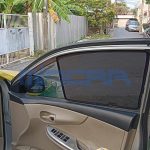 Car magnetic sun shade, Car Side Window Screens Sun Shade Curtain Accessories with UV Rays Heat and Privacy Protection Custom Sunshades photo review