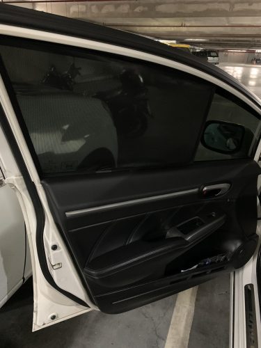 Click to view full screen Car magnetic sun shade, Car Side Window Screens Sun Shade Curtain Accessories with UV Rays Heat and Privacy Protection Custom Sunshades photo review