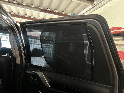 Click to view full screen Car magnetic sun shade, Car Side Window Screens Sun Shade Curtain Accessories with UV Rays Heat and Privacy Protection Custom Sunshades photo review